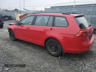 2015 Volkswagen Golf SportWagen TSI S with VIN 3VWC17AU0FM514003, listed as a Copart auction lot 49233625 with 195,926 mi miles and Salvage Title. Bid and sale history available at carsss.com. Image 2.