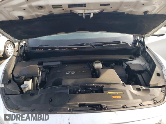 2015 Infiniti QX60 with VIN 5N1AL0MM3FC517823, listed as a Copart auction lot 53941375 with 63,834 mi miles and Salvage title. Bid and sale history available at DreamBid. Image 12.