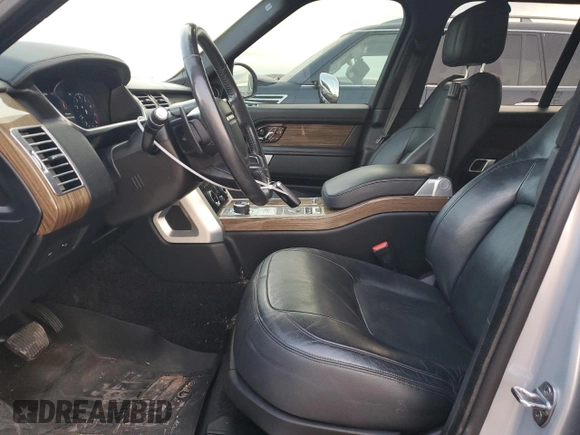 2018 Land Rover Range Rover with VIN SALGR2RV0JA513767, listed as a Copart auction lot 82398444 with 74,423 mi miles and Salvage title. Bid and sale history available at DreamBid. Image 7.