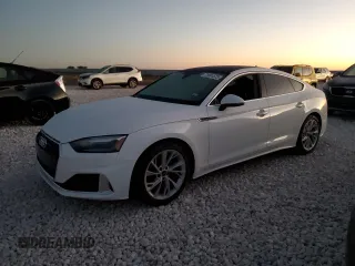 2022 Audi A5 Sportback Premium with VIN WAUABCF54NA014307, listed as a Copart auction lot 71891573 with 25,486 mi miles. Bid and sale history available at carsss.com. Image 1.