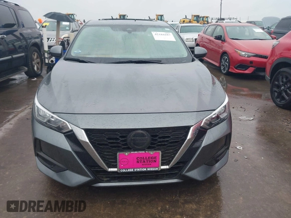 2022 Nissan Sentra SV z VIN 3N1AB8CV9NY259218, wystawiony jako IAAI lot #42184287 z przebiegiem 42 832 mil mil oraz . Historia ofert i sprzedaży dostępna na DreamBid. Obrazek 12.