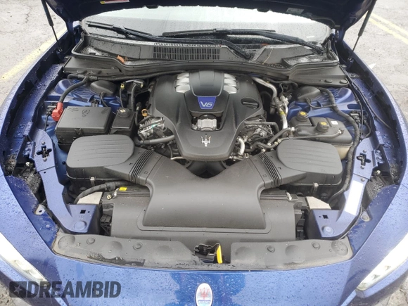 2017 Maserati Ghibli S Q4 with VIN ZAM57RTS6H1213426, listed as a Copart auction lot 55841795 with 60,689 mi miles and Salvage title. Bid and sale history available at DreamBid. Image 11.