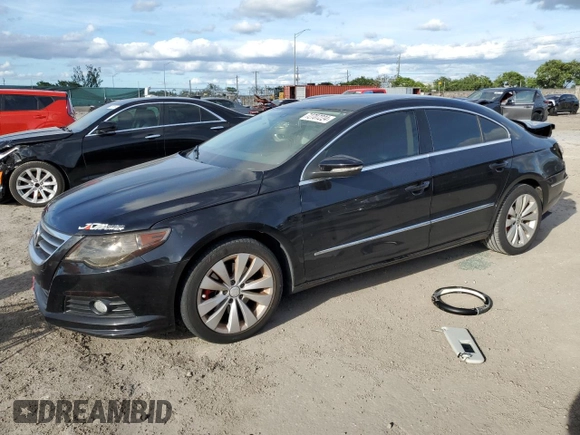 2010 Volkswagen CC Sport with VIN WVWMN7AN6AE557778, listed as a Copart auction lot 72707224 with 111,632 mi miles and Salvage Title. Bid and sale history available at carsss.com. Image 1.