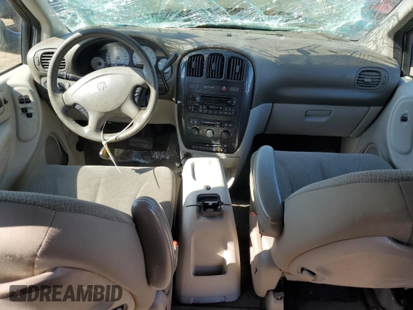 2005 Dodge Caravan SXT with VIN 2D4GP44L55R269181, listed as a Copart auction lot 52686155 with Not Provided miles and Salvage Title. Bid and sale history available at DreamBid. Image 8.