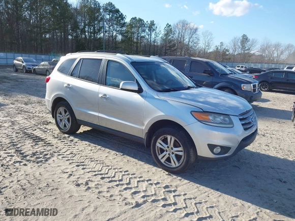2012 Hyundai Santa Fe Limited with VIN 5XYZK3AB2CG104071, listed as a IAAI auction lot 41237756 with 223,076 mi miles. Bid and sale history available at carsss.com. Image 1.