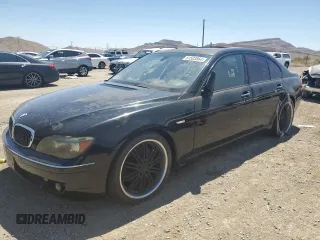 2008 BMW 7 Series 750i with VIN WBAHL835X8DT13297, listed as a Copart auction lot 61523864 with Not Provided miles and Salvage Title. Bid and sale history available at carsss.com. Image 1.