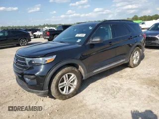 2020 Ford Explorer XLT z VIN 1FMSK7DH9LGB79965, wystawiony jako Copart lot #49314665 z przebiegiem Nie podano mil oraz Szkoda całkowita • Salvage title. Historia ofert i sprzedaży dostępna na DreamBid. Obrazek 1.
