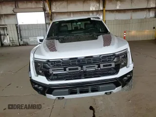 2024 Ford F-150 Raptor with VIN 1FTFW1RG2RFA80359, listed as a Copart auction lot 43185305 with 18,758 mi miles and Salvage Title. Bid and sale history available at DreamBid. Image 10.