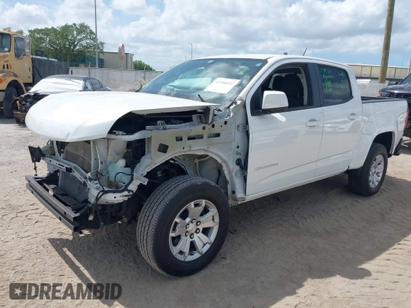 2021 Chevrolet Colorado 2WD LT z VIN 1GCGSCEN8M1159895, wystawiony jako IAAI lot #41946032 z przebiegiem 31 499 mil mil oraz . Historia ofert i sprzedaży dostępna na DreamBid. Obrazek 17.