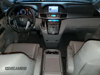 2012 Honda Odyssey Touring with VIN 5FNRL5H94CB026539, listed as a Copart auction lot 48925605 with 88,381 mi miles and Salvage Title. Bid and sale history available at DreamBid. Image 8.