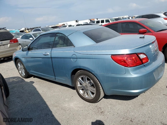 2009 Chrysler Sebring Limited with VIN 1C3LC65V29N568427, listed as a Copart auction lot 76250754 with 0 mi miles and Non Repairable. Bid and sale history available at carsss.com. Image 2.