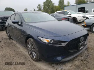 2020 Mazda 3 with VIN JM1BPBLM9L1173089, listed as a Copart auction lot 63345882 with 14,741 mi miles and . Bid and sale history available at DreamBid. Image 1.