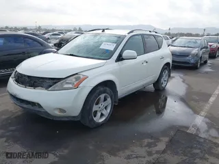 2003 Nissan Murano SL with VIN JN8AZ08T13W113566, listed as a IAAI auction lot 41261671 with 237,751 mi miles. Bid and sale history available at carsss.com. Image 2.