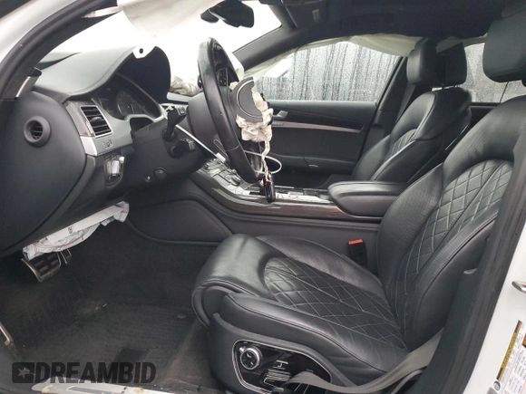2016 Audi S8 Plus with VIN WUAJ5AFD8GN900070, listed as a Copart auction lot 43043585 with 168,635 mi miles and Salvage Title. Bid and sale history available at carsss.com. Image 7.