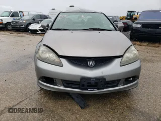 2005 Acura RSX with VIN JH4DC54855S010233, listed as a Copart auction lot 69376364 with 133,413 mi miles and Salvage Title. Bid and sale history available at carsss.com. Image 5.