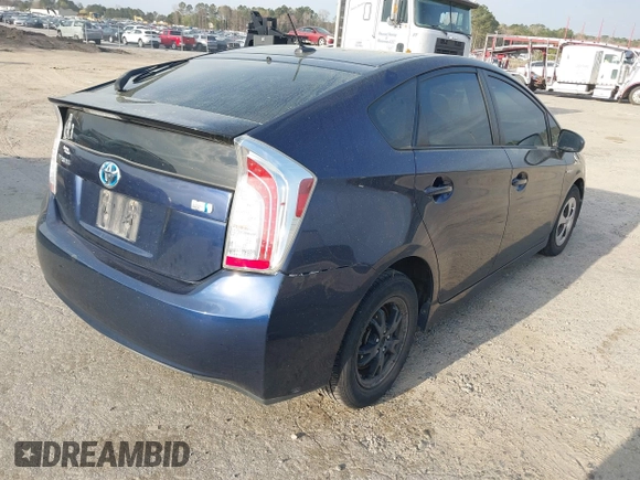 2015 Toyota Prius Four with VIN JTDKN3DU8F0396910, listed as a IAAI auction lot 41872975 with 203,374 mi miles. Bid and sale history available at carsss.com. Image 4.