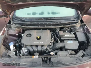 2017 Kia Forte LX with VIN 3KPFK4A77HE038674, listed as a Copart auction lot 89101885 with 48,670 mi miles and Salvage Title. Bid and sale history available at carsss.com. Image 12.