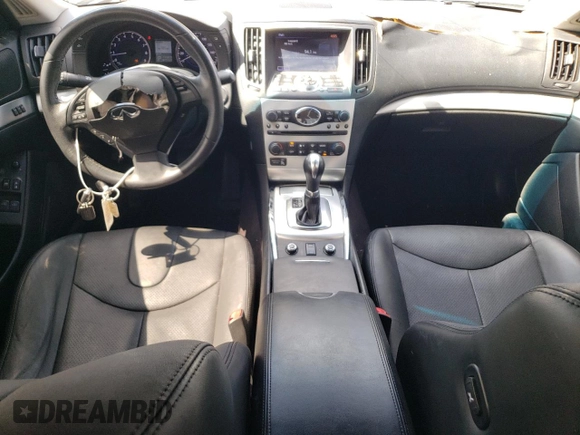 2014 Infiniti Q60 with VIN JN1CV6EL3EM132337, listed as a Copart auction lot 59591735 with 110,809 mi miles and Salvage title. Bid and sale history available at DreamBid. Image 8.