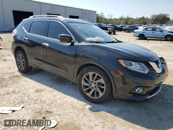 2016 Nissan Rogue SL with VIN 5N1AT2MT2GC732761, listed as a Copart auction lot 47031525 with 157,357 mi miles and Salvage Title. Bid and sale history available at carsss.com. Image 4.