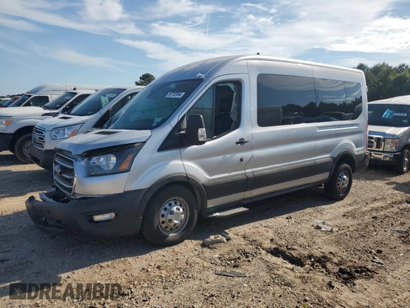 2020 Ford Transit Passenger XL with VIN 1FBAX9C88LKA58361, listed as a Copart auction lot 59752994 with 25,899 mi miles and Salvage Title. Bid and sale history available at DreamBid. Image 1.