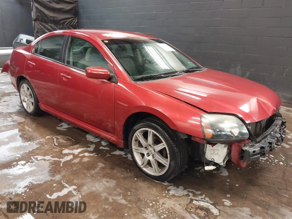 2010 Mitsubishi Galant ES with VIN 4A32B3FF5AE007222, listed as a IAAI auction lot 41486022 with 20,427 mi miles. Bid and sale history available at carsss.com. Image 1.