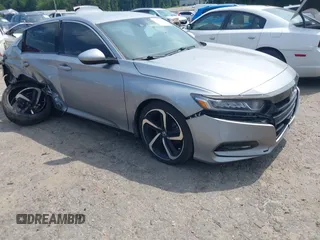 2019 Honda Accord Sport with VIN 1HGCV1F38KA115711, listed as a IAAI auction lot 42570508 with 165,272 mi miles and . Bid and sale history available at DreamBid. Image 1.