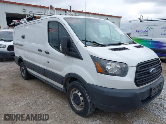 2016 Ford Transit Cargo with VIN 1FTYR1YM9GKB55554, listed as a IAAI auction lot 41850417 with 69,562 mi miles and . Bid and sale history available at DreamBid. Image 1.