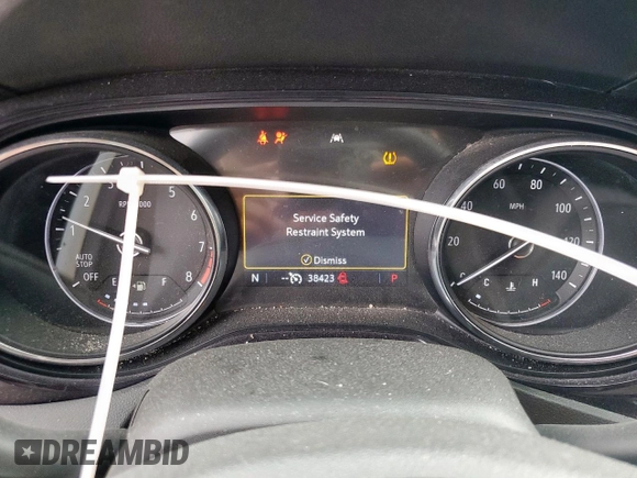 2023 Buick Encore GX Select с VIN KL4MMDS20PB099567, выставлен на аукционе Copart как лот 58995325 с пробегом 38 423 миль миль и Списание • Salvage title. История ставок и продаж доступна на DreamBid. Изображение 9.
