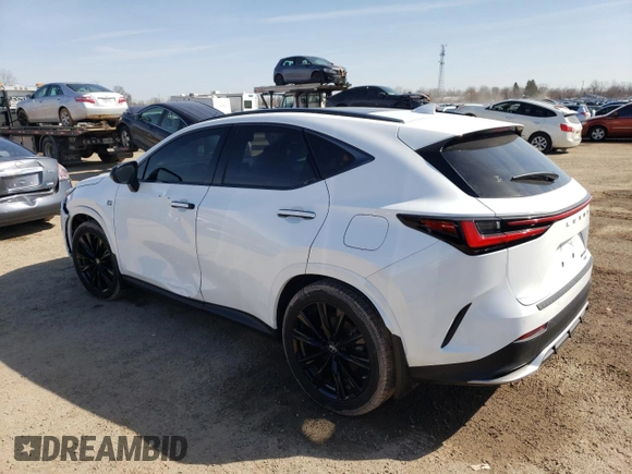 2022 Lexus NX with VIN JTJKGCEZ4N2000346, listed as a Copart auction lot 49198045 with 33,240 mi miles and Clean Title. Bid and sale history available at carsss.com. Image 2.