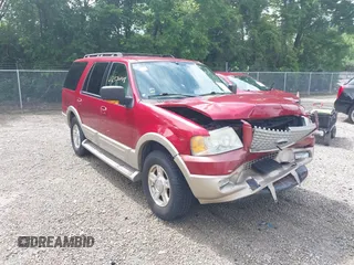 2006 Ford Expedition Eddie Bauer with VIN 1FMPU17556LA98049, listed as a IAAI auction lot 42530448 with 189,404 mi miles and . Bid and sale history available at DreamBid. Image 1.