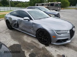2016 Audi S7 with VIN WAUW2AFC7GN153464, listed as a Copart auction lot 66396644 with 80,660 mi miles and Clean Title. Bid and sale history available at carsss.com. Image 4.