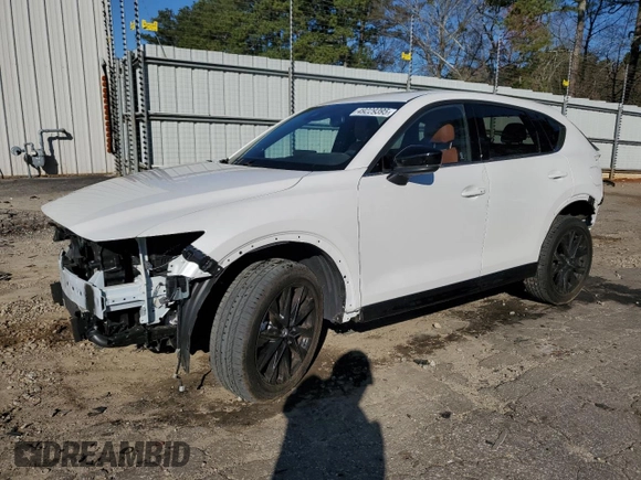 2024 Mazda CX-5 2.5 Carbon Turbo with VIN JM3KFBAY7R0378845, listed as a Copart auction lot 49229395 with 15,031 mi miles and Salvage Title. Bid and sale history available at carsss.com. Image 1.