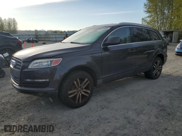 2007 Audi Q7 Premium with VIN WA1BY74L27D063242, listed as a Copart auction lot 53144805 with 139,598 mi miles and Clean Title. Bid and sale history available at carsss.com. Image 1.
