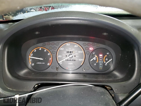 2001 Honda CR-V EX with VIN JHLRD18681C022373, listed as a Copart auction lot 45662325 with 225,807 mi miles and Salvage Title. Bid and sale history available at carsss.com. Image 9.