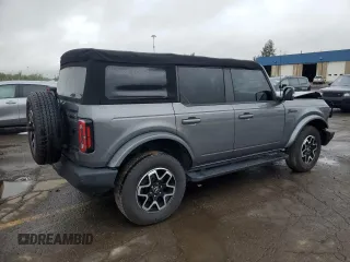 2022 Ford Bronco with VIN 1FMDE5DH3NLA98846, listed as a Copart auction lot 55818355 with 32,120 mi miles and Salvage title. Bid and sale history available at DreamBid. Image 3.