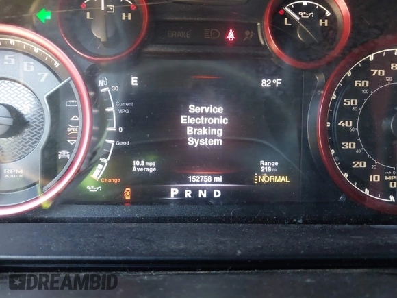 2016 Ram 1500 Rebel z VIN 1C6RR7YT7GS185173, wystawiony jako IAAI lot #42033684 z przebiegiem 152 758 mil mil oraz . Historia ofert i sprzedaży dostępna na DreamBid. Obrazek 15.