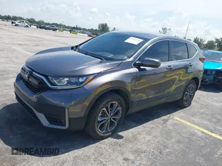 2021 Honda CR-V EX-L with VIN 2HKRW2H84MH673605, listed as a IAAI auction lot 42682648 with 20,178 mi miles and . Bid and sale history available at DreamBid. Image 2.