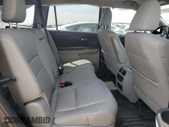 2017 Honda Pilot EX-L z VIN 5FNYF6H61HB061139, wystawiony jako Copart lot #55593095 z przebiegiem 107 170 mil mil oraz Szkoda całkowita • Salvage title. Historia ofert i sprzedaży dostępna na DreamBid. Obrazek 10.