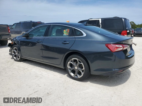 2021 Chevrolet Malibu LT with VIN 1G1ZD5ST9MF025376, listed as a Copart auction lot 52138445 with 78,470 mi miles and Non Repairable. Bid and sale history available at DreamBid. Image 2.