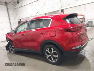 2020 Kia Sportage LX with VIN KNDPMCAC7L7809195, listed as a IAAI auction lot 41976306 with 59,648 mi miles. Bid and sale history available at carsss.com. Image 15.
