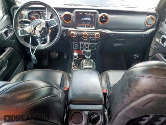 2022 Jeep Gladiator Mojave with VIN 1C6JJTEG6NL164679, listed as a Copart auction lot 53874465 with 35,820 mi miles and Salvage title. Bid and sale history available at DreamBid. Image 8.