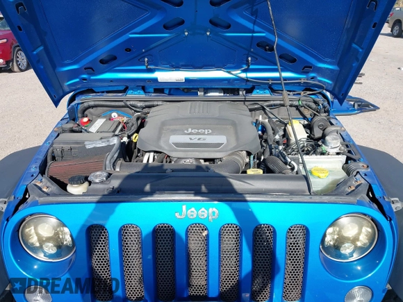 2015 Jeep Wrangler Sport z VIN 1C4AJWAG8FL550859, wystawiony jako IAAI lot #42154946 z przebiegiem 143 658 mil mil oraz . Historia ofert i sprzedaży dostępna na DreamBid. Obrazek 10.