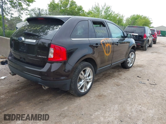 2013 Ford Edge Limited with VIN 2FMDK3KC8DBC73367, listed as a IAAI auction lot 42437682 with Not provided miles and . Bid and sale history available at DreamBid. Image 4.