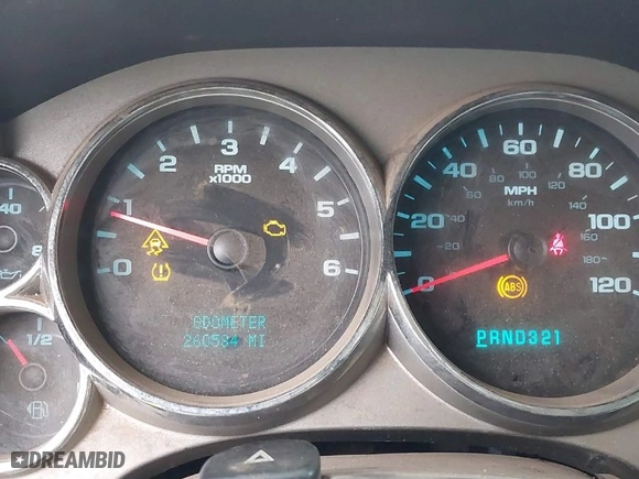 2008 GMC Sierra 1500 SLT with VIN 2GTEC13J981221636, listed as a IAAI auction lot 41439873 with 260,584 mi miles. Bid and sale history available at carsss.com. Image 7.