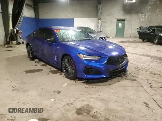 2021 Acura TLX Type S with VIN 19UUB7F0XMA000990, listed as a Copart auction lot 86567024 with 23,901 mi miles and Salvage Title. Bid and sale history available at carsss.com. Image 12.