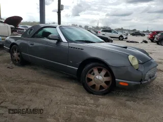 2003 Ford Thunderbird Deluxe with VIN 1FAHP60A43Y110846, listed as a Copart auction lot 88996505 with Not Provided miles and Clean Title. Bid and sale history available at DreamBid. Image 4.