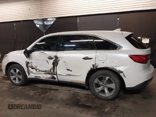 2014 Acura MDX with VIN 5FRYD3H28EB003234, listed as a IAAI auction lot 41101167 with 192,090 mi miles. Bid and sale history available at carsss.com. Image 6.