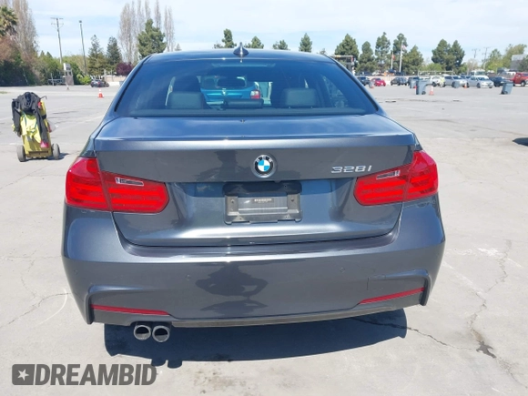 2015 BMW 3 Series 328i with VIN WBA3C1C5XFP116871, listed as a IAAI auction lot 41977362 with 205,772 mi miles and . Bid and sale history available at carsss.com. Image 16.