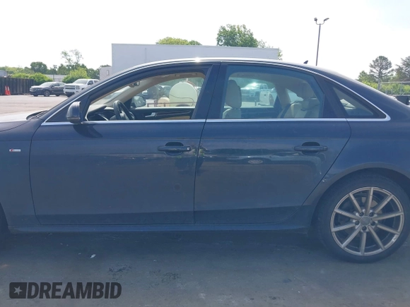 2015 Audi A4 Premium Plus with VIN WAUFFAFL4FN005467, listed as a IAAI auction lot 42079696 with 134,227 mi miles. Bid and sale history available at carsss.com. Image 14.