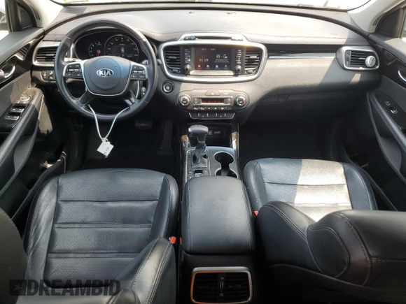 2019 Kia Sorento EX Sport z VIN 5XYPHDA52KG607331, wystawiony jako Copart lot #60113255 z przebiegiem 66 293 mil mil oraz Szkoda całkowita • Salvage title. Historia ofert i sprzedaży dostępna na DreamBid. Obrazek 8.